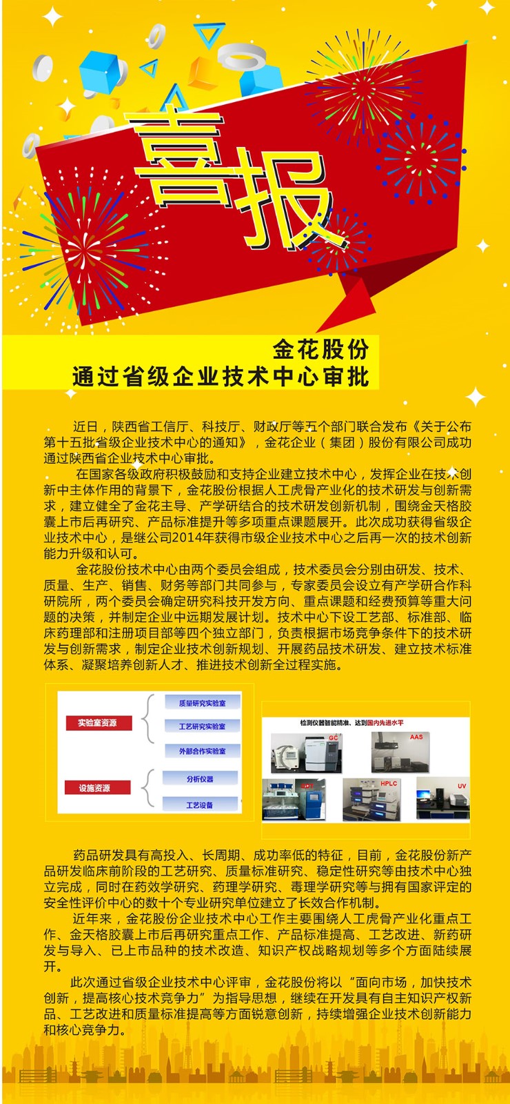 新葡的京集团350vip8888喜报——新葡的京集团350vip8888股份通过省级技术中心审批