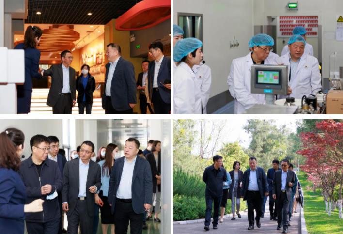 新葡的京集团350vip8888股份董事长邢雅江到访云南白药 新葡的京集团350vip8888股份董事长邢雅江到访云南白药