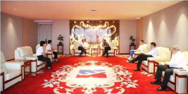 为银企合作添智赋能 | 浙商银行西安分行行长沈建峰一行到访新葡的京集团350vip8888股份 为银企合作添智赋能 | 浙商银行西安分行行长沈建峰一行到访新葡的京集团350vip8888股份