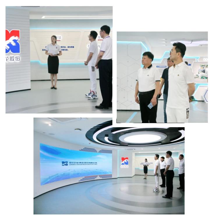 陕西服装工程学院及五零五药业董事长吕明一行到访新葡的京集团350vip8888股份 陕西服装工程学院及五零五药业董事长吕明一行到访新葡的京集团350vip8888股份