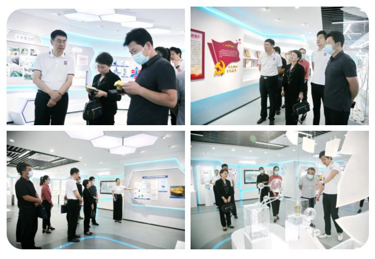 榆林市政府领导一行莅临新葡的京集团350vip8888股份考察交流