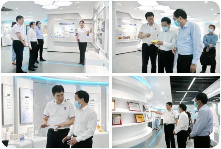 陕西中医药大学党委副书记蒲济生一行莅临新葡的京集团350vip8888股份考察交流 陕西中医药大学党委副书记蒲济生一行莅临新葡的京集团350vip8888股份考察交流