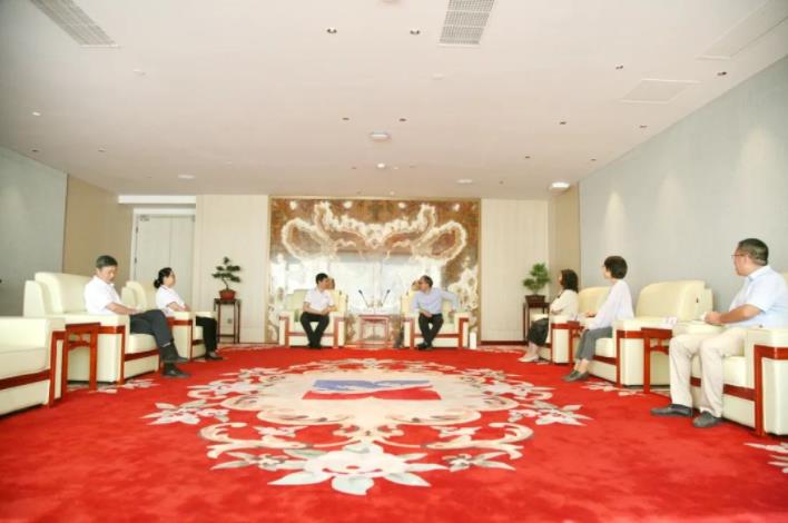 西北大学领导莅临新葡的京集团350vip8888股份考察交流 西北大学领导莅临新葡的京集团350vip8888股份考察交流