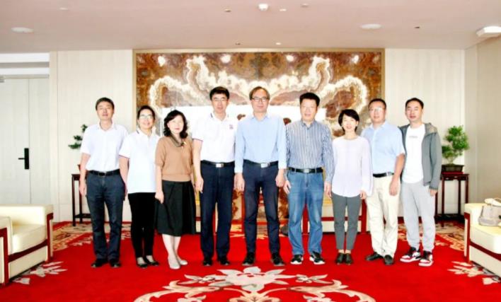 西北大学领导莅临新葡的京集团350vip8888股份考察交流 西北大学领导莅临新葡的京集团350vip8888股份考察交流