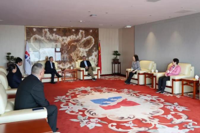 原省委常委、省委政法委书记祝列克一行到访新葡的京集团350vip8888股份