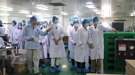 新葡的京集团350vip8888股份组织二线员工观摩学习