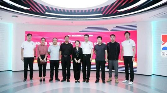 榆林市政府领导一行莅临新葡的京集团350vip8888股份考察交流