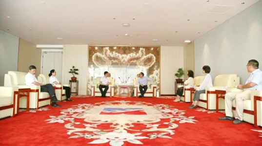 西北大学领导莅临新葡的京集团350vip8888股份考察交流