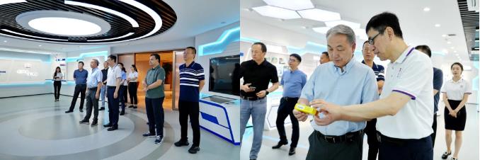 中国科学院院士、首都医科大学副校长王松灵一行到访新葡的京集团350vip8888股份 中国科学院院士、首都医科大学副校长王松灵一行到访新葡的京集团350vip8888股份